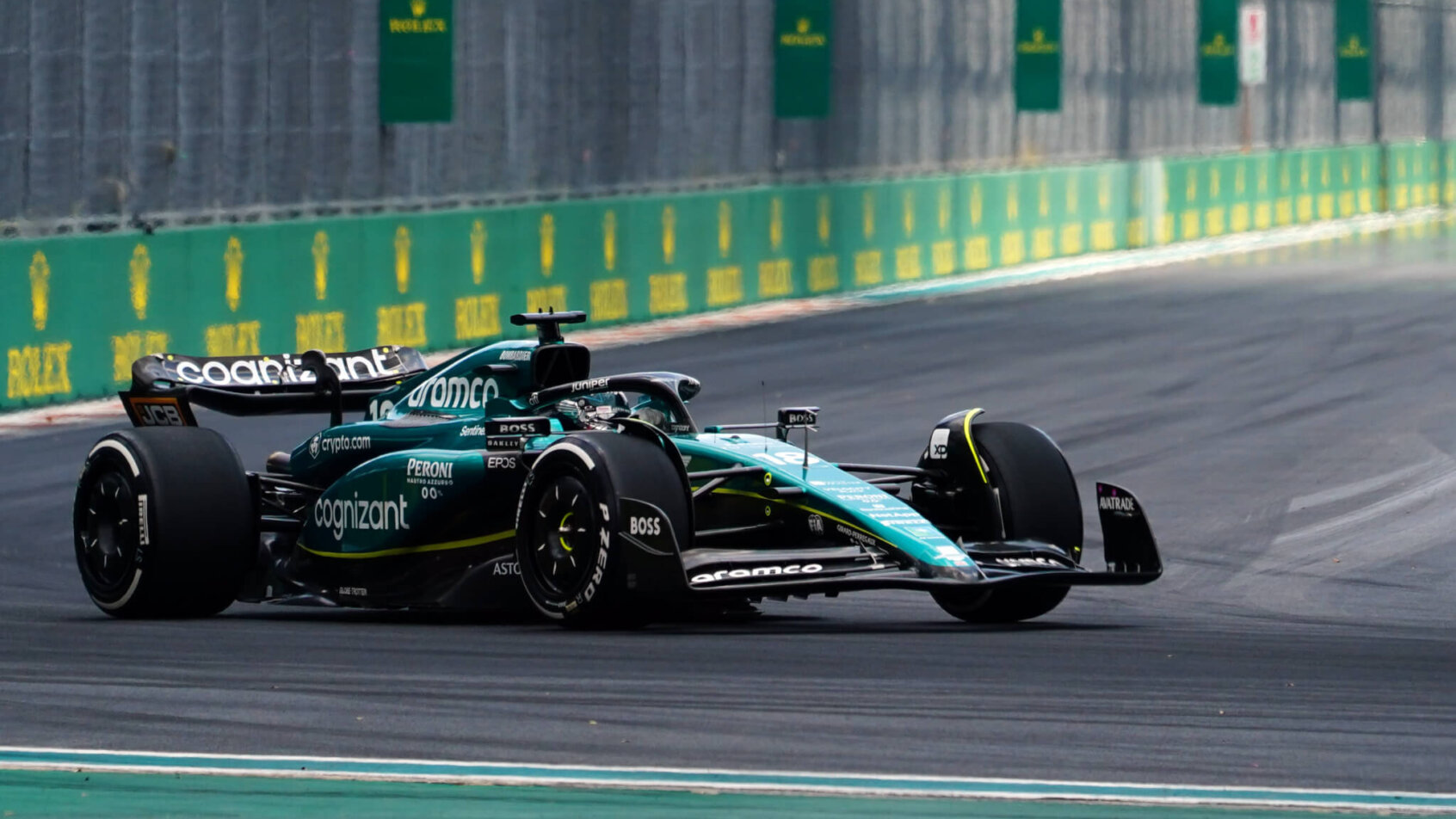 Aston Martin driver Lance Stroll