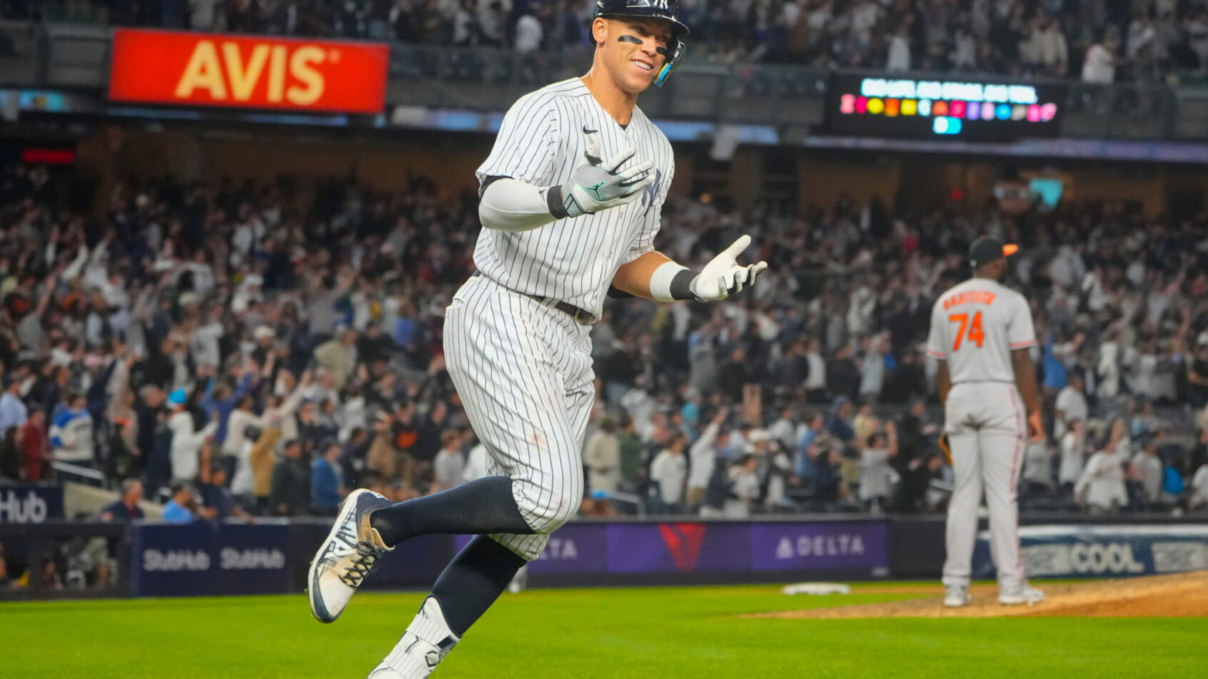 New York Yankees star outfielder Aaron Judge.