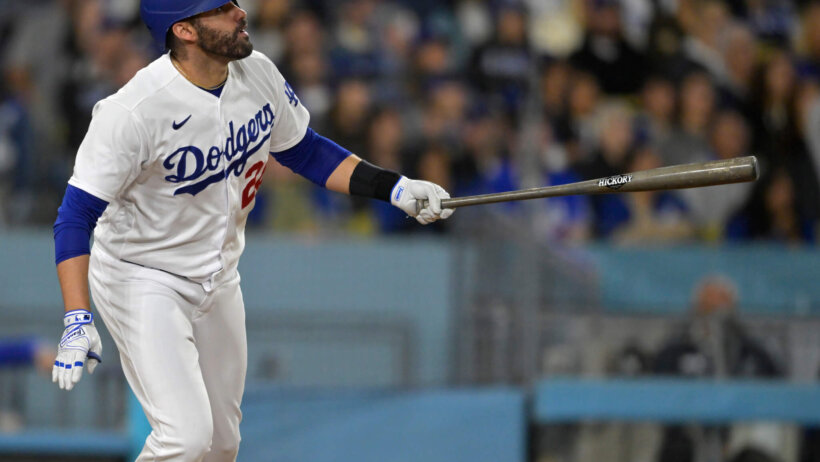 Los Angeles Dodgers slugger J.D. Martinez.
