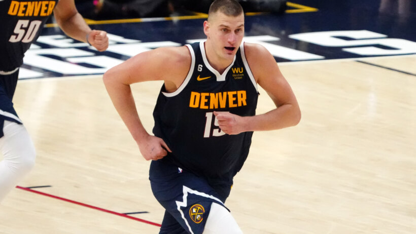 Denver Nuggets star center Nikola Jokic.