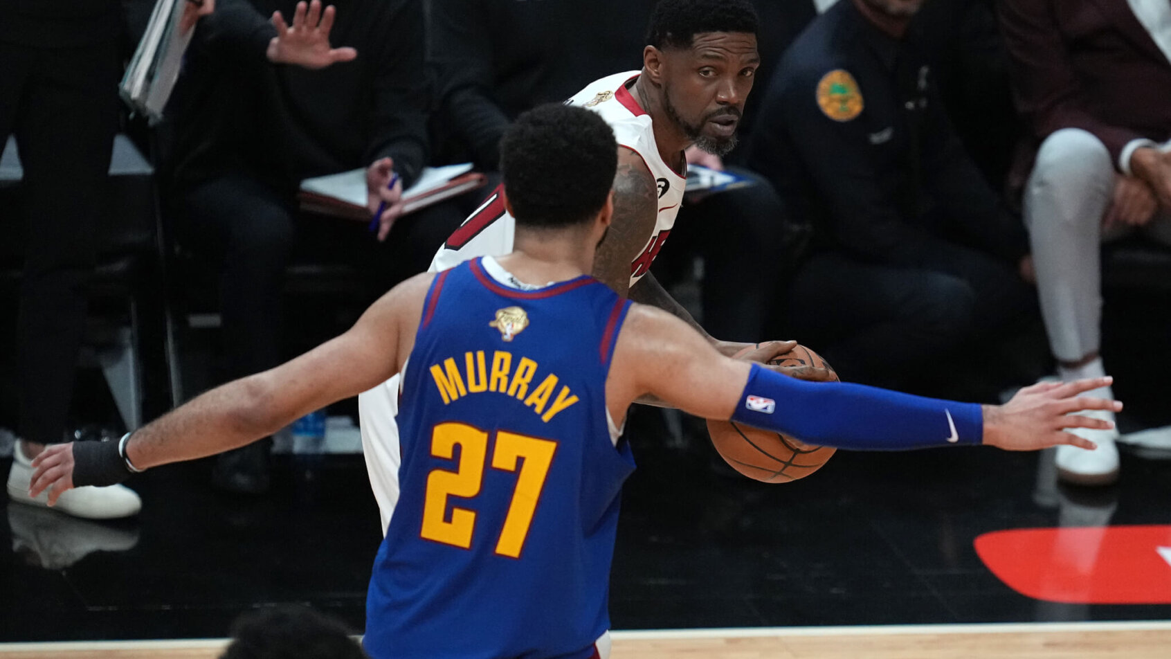 Denver Nuggets star Jamal Murray during the NBA Finals.