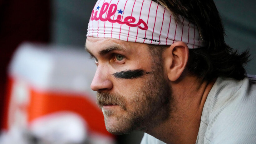 Philadelphia Phillies superstar Bryce Harper.