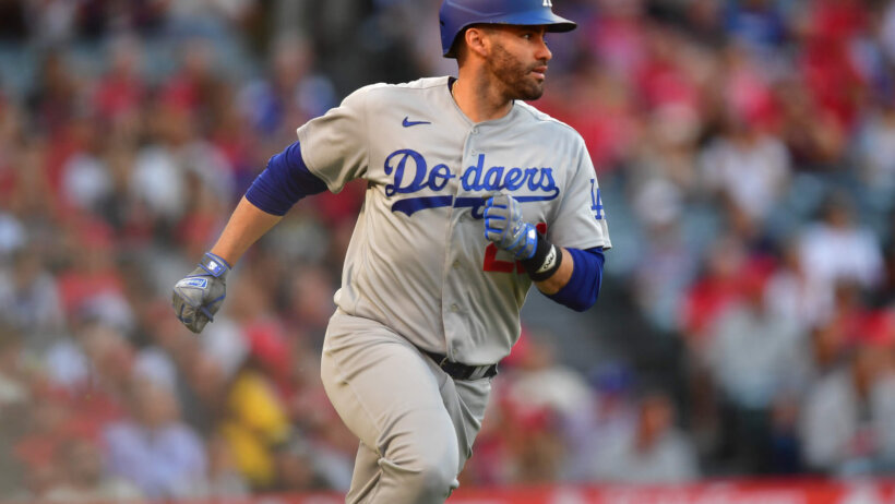 Los Angeles Dodgers slugger J.D. Martinez.
