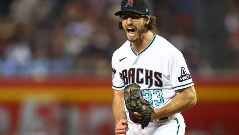 Arizona Diamondbacks ace pitcher Zac Gallen.