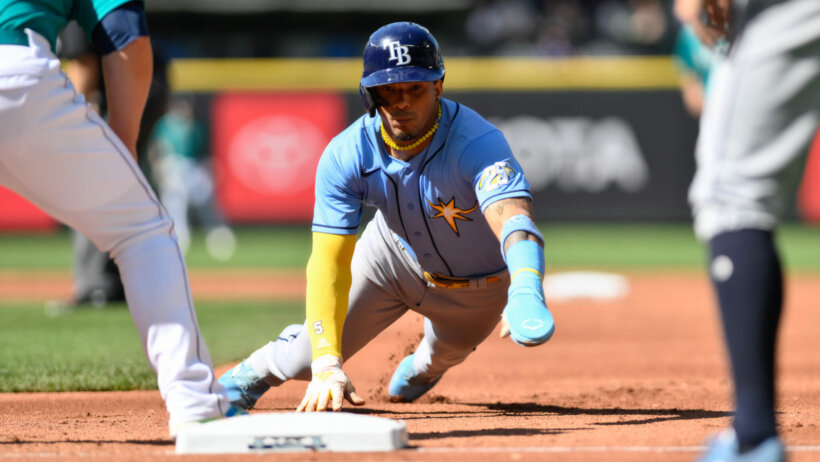 Tampa Bay Rays star shortstop Wander Franco.