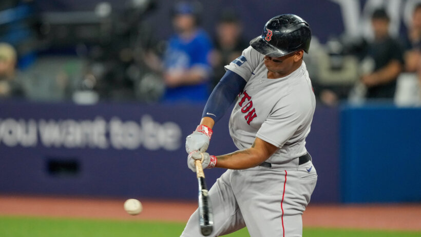 Boston Red Sox star infielder Rafael Devers.