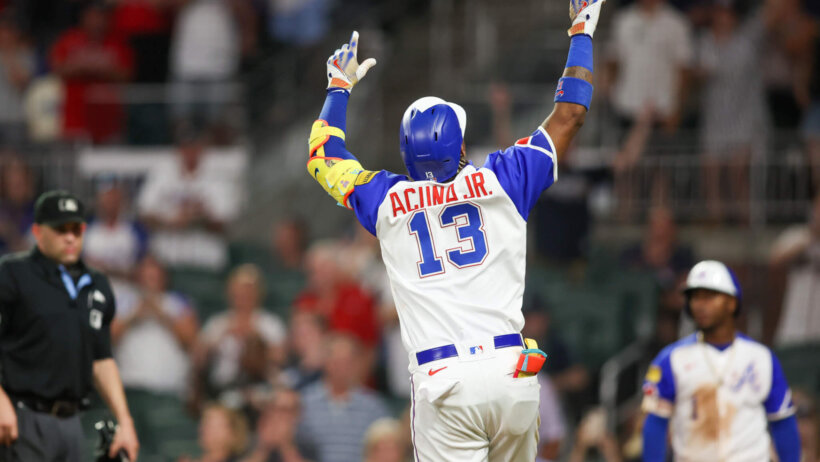 Atlanta Braves star outfielder Ronald Acuna Jr.