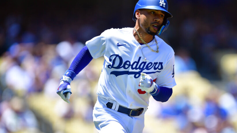 Los Angeles Dodgers star outfielder Mookie Betts.