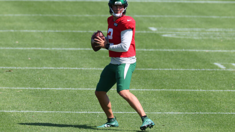 New York Jets backup QB Zach Wilson.