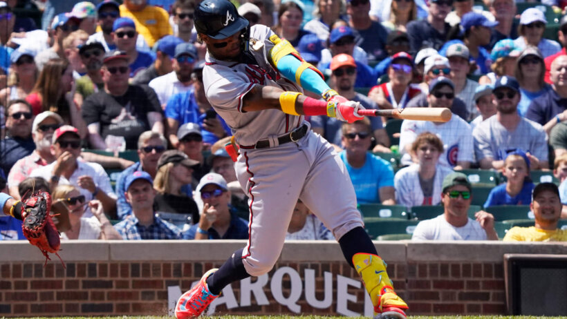 Atlanta Braves slugger Ronald Acuna Jr.