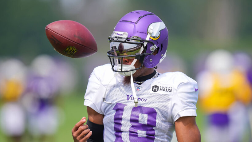 Minnesota Vikings WR Justin Jefferson.