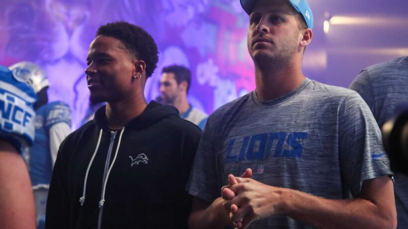Detroit Lions QB Jared Goff.