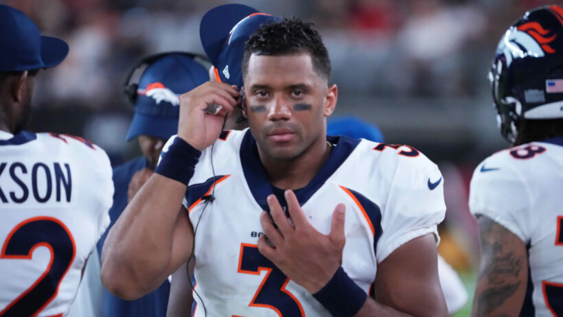 Denver Broncos QB Russell Wilson.