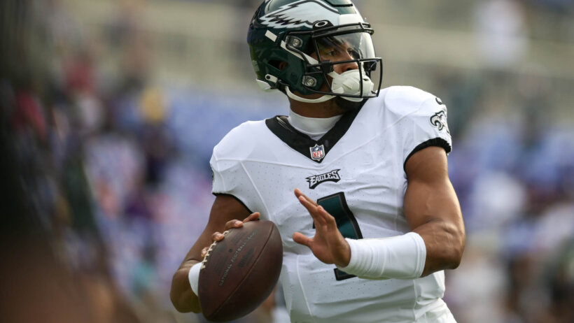 Philadelphia Eagles QB Jalen Hurts.