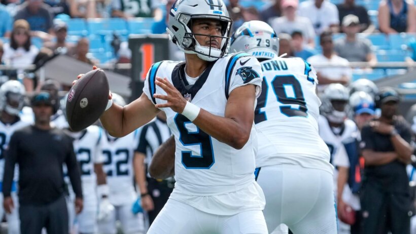 Panthers rookie QB Bryce Young.
