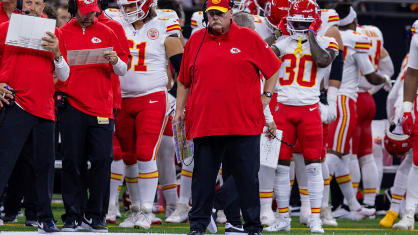 Kansas City Chiefs head coach Andy Reid.