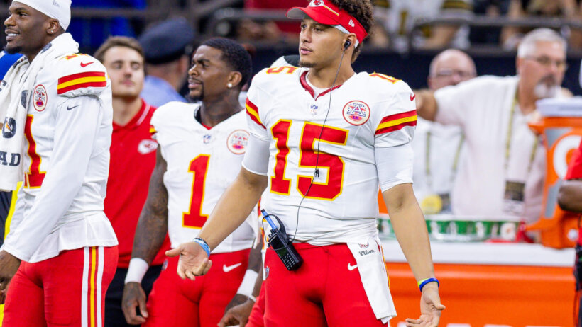 Kansas City Chiefs QB Patrick Mahomes.