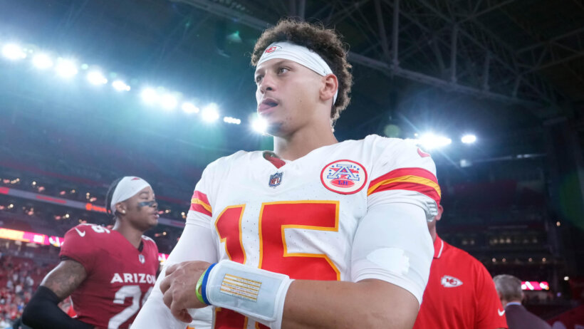 Kansas City Chiefs star QB Patrick Mahomes.