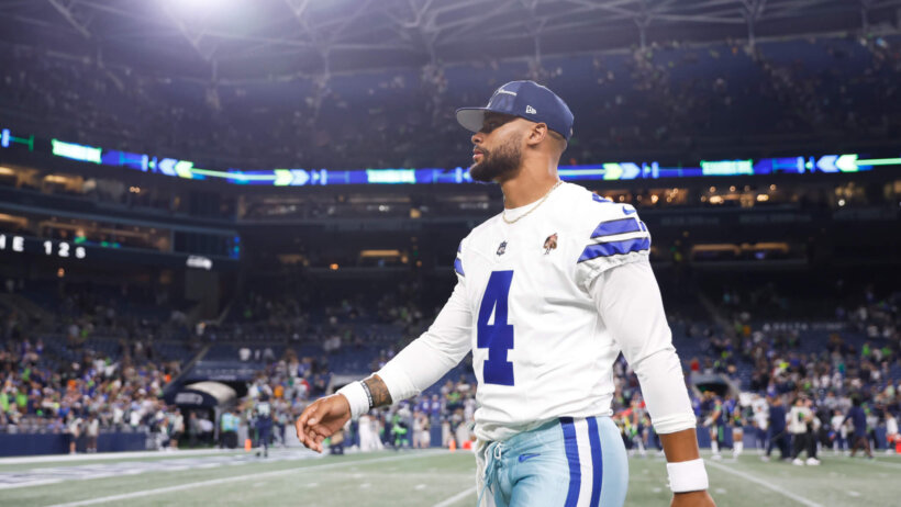Dallas Cowboys QB Dak Prescott.