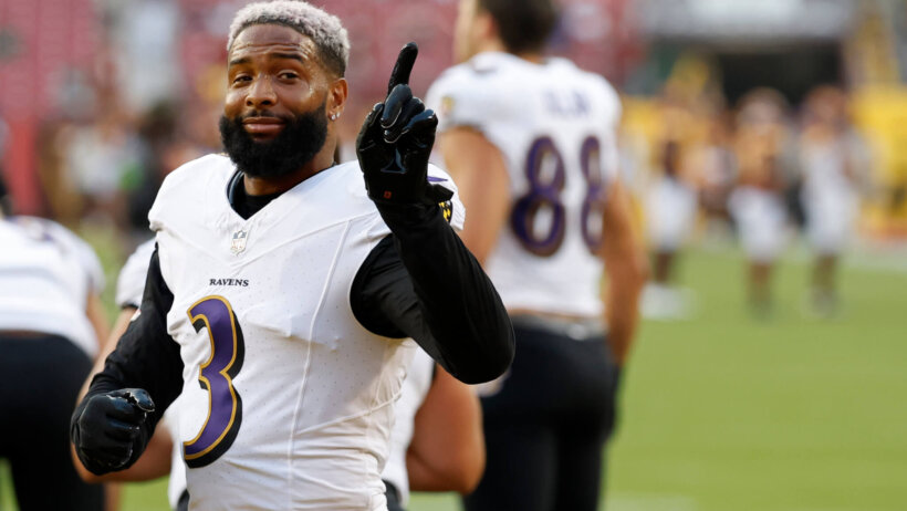 Baltimore Ravens WR Odell Beckham Jr.