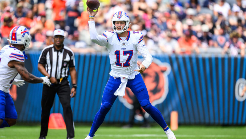Buffalo Bills QB Josh Allen.