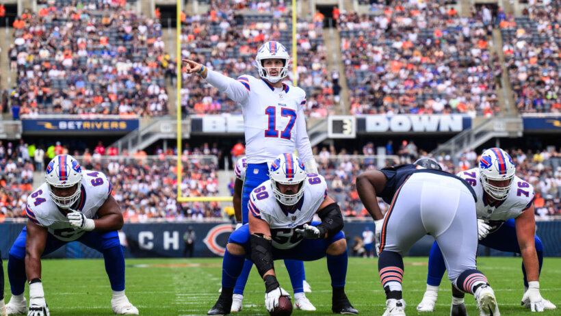 Buffalo Bills QB Josh Allen.