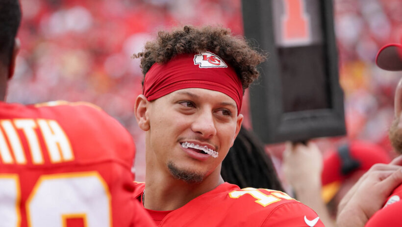 Chiefs QB Patrick Mahomes.