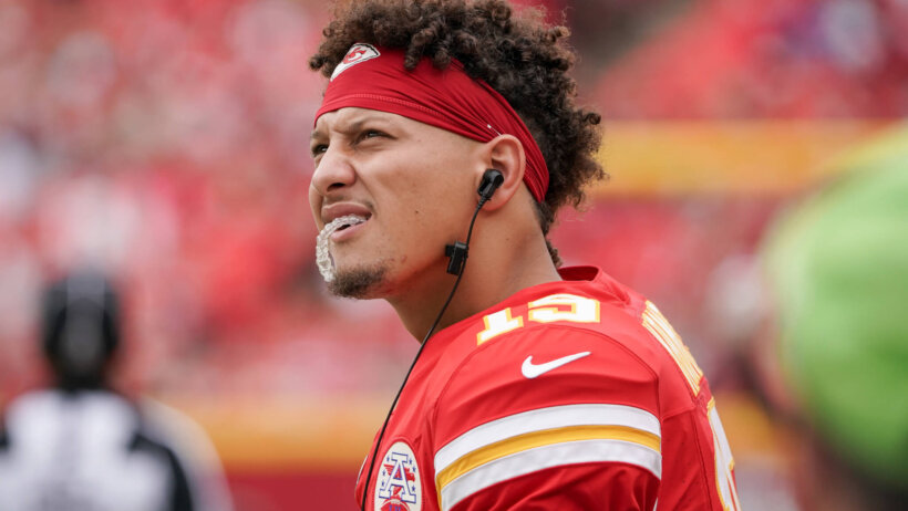Kansas City Chiefs QB Patrick Mahomes.