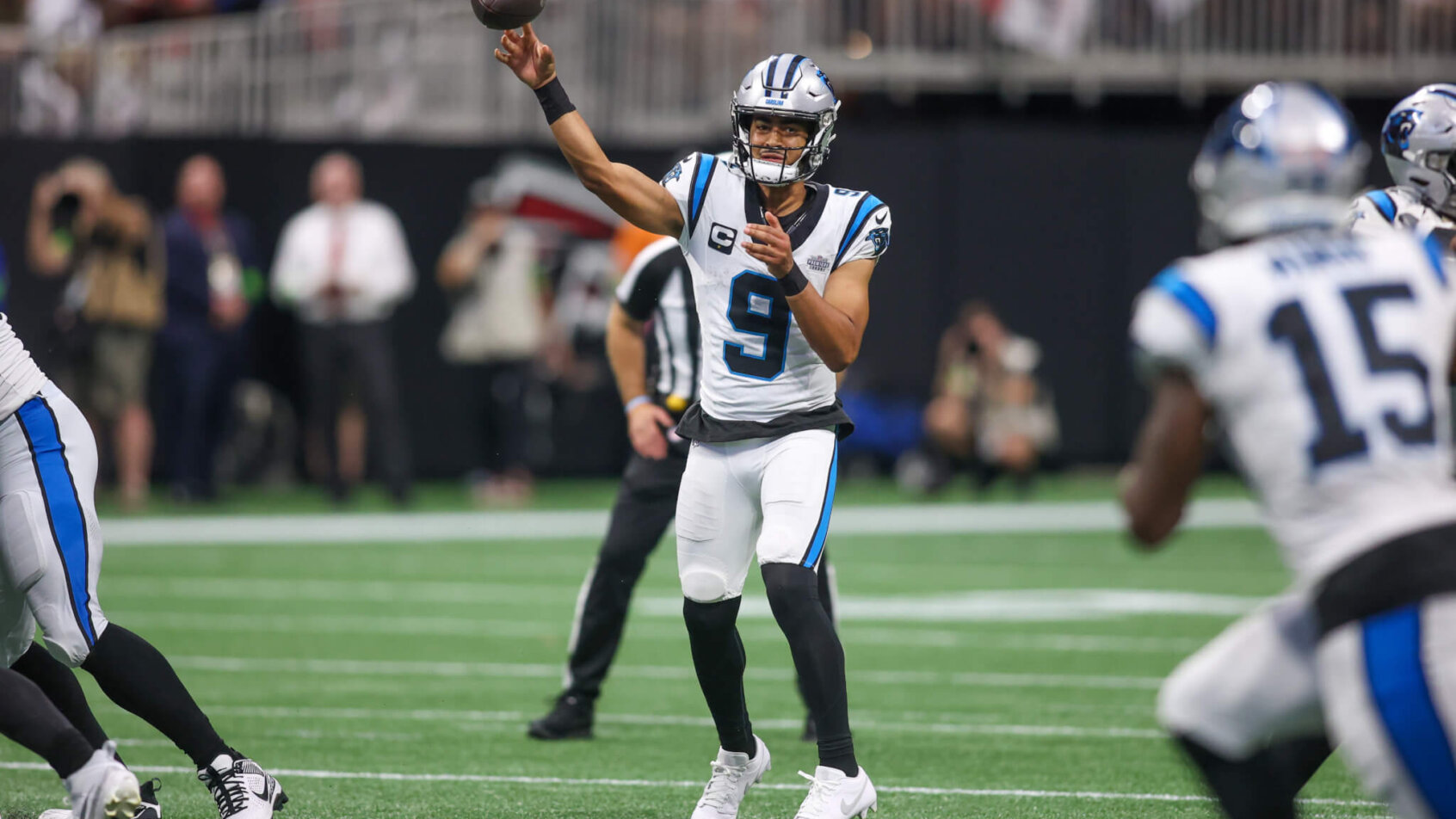 Carolina Panthers rookie QB Bryce Young.