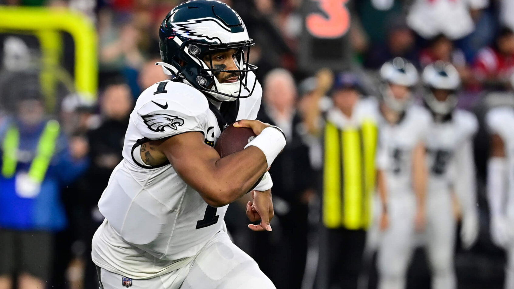 Philadelphia Eagles QB Jalen Hurts.