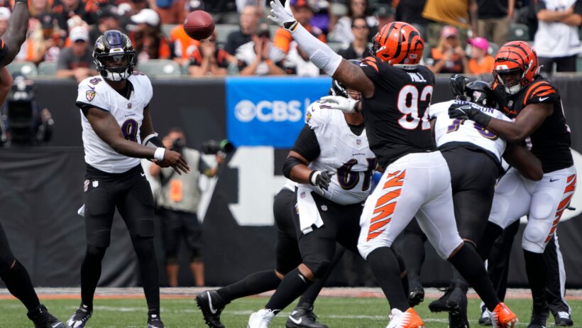 Lamar Jackson and the Baltimore Ravens are 3.5-point home favorites over the Cincinnati Bengals in the NFL Week 11 TNF game.