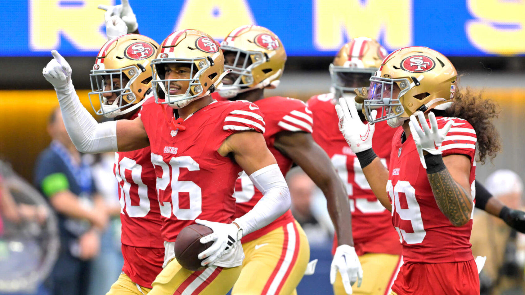 Facing the New York Giants on TNF, the 2-0 San Francisco 49ers are +650 favorites to win the Super Bowl