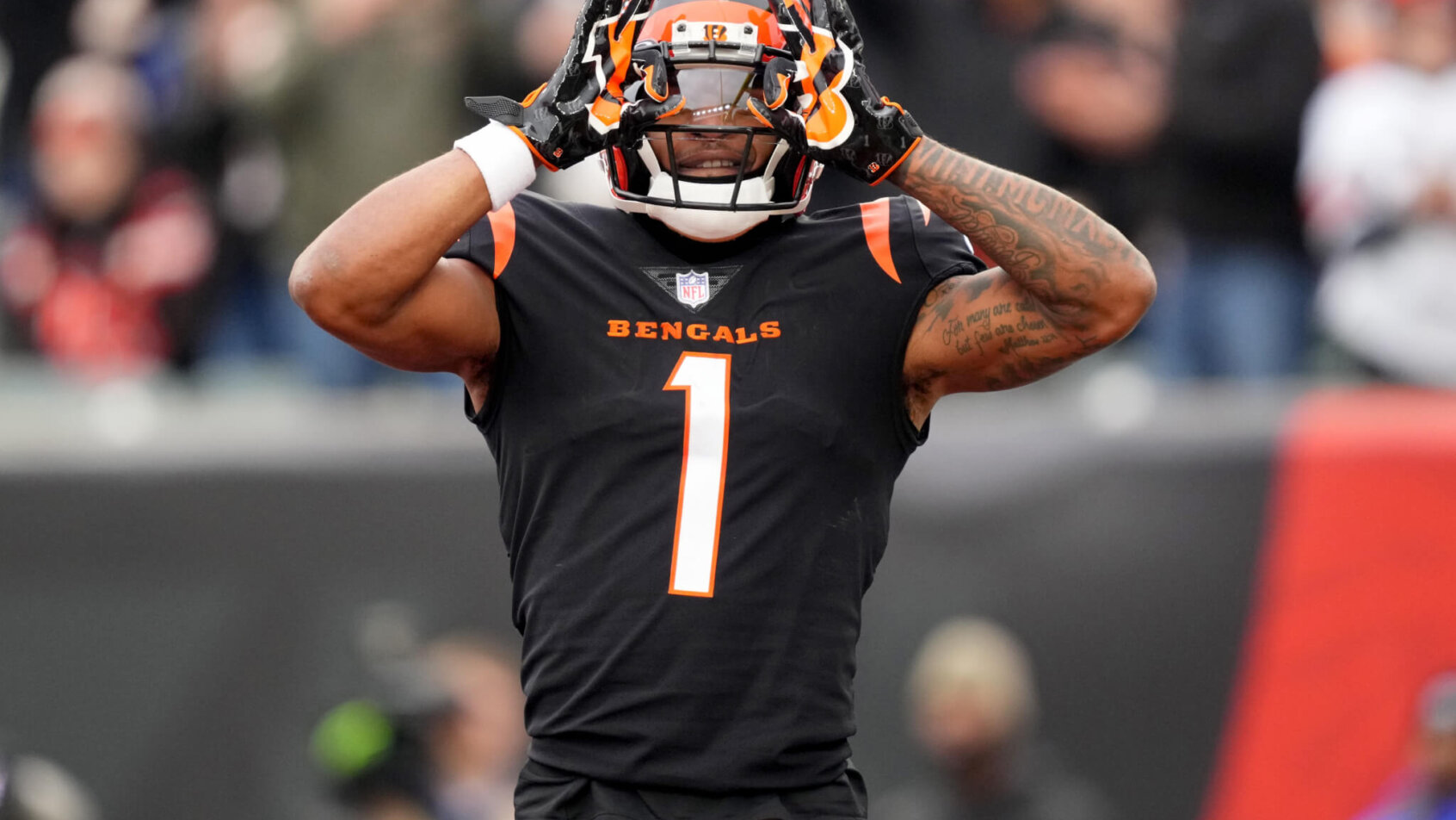 Bengals star WR Ja'Marr Chase.