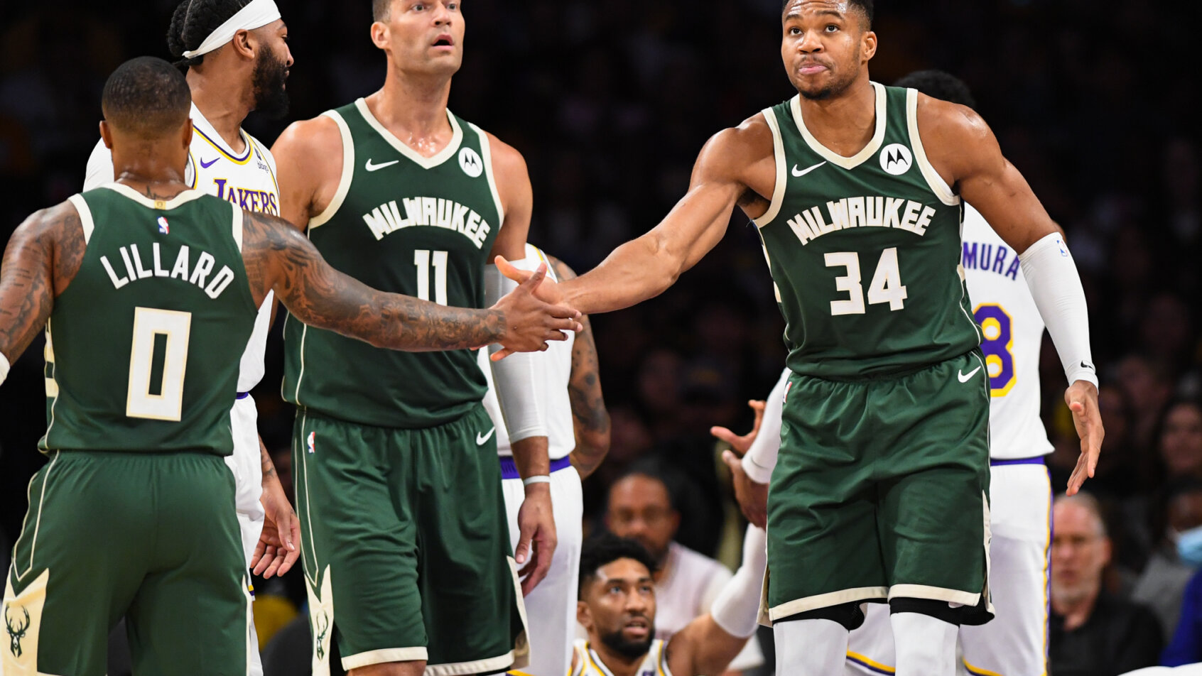 New Bucks superstar Damian Lillard.