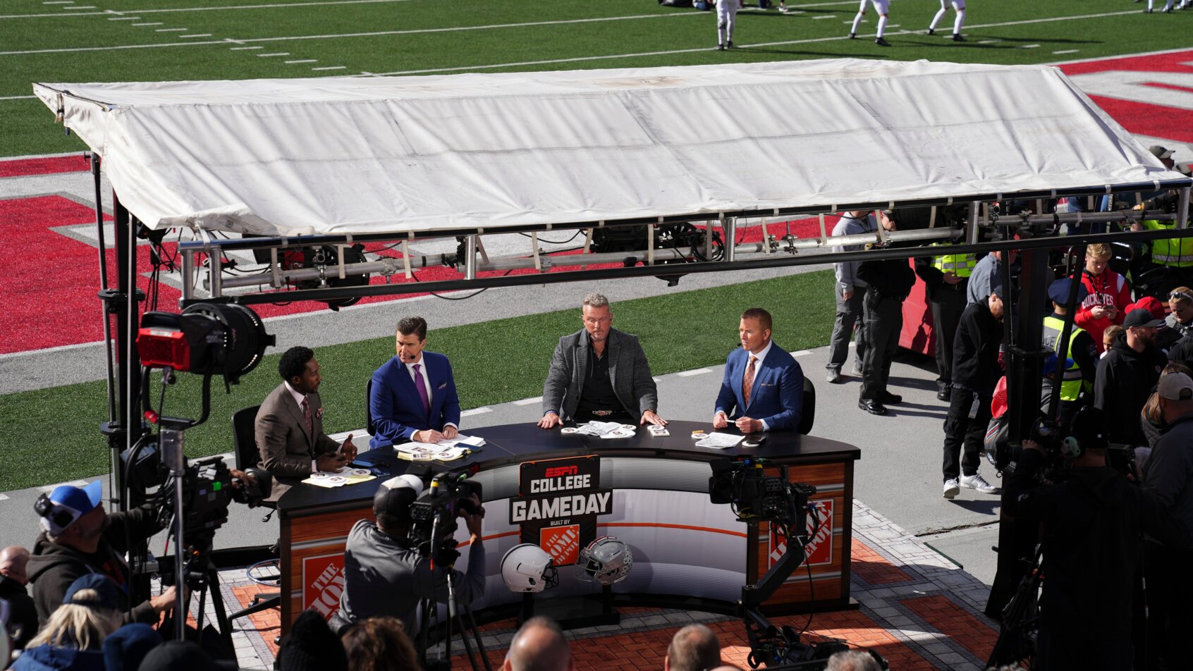 ESPN College Gameday Crew in Ohio