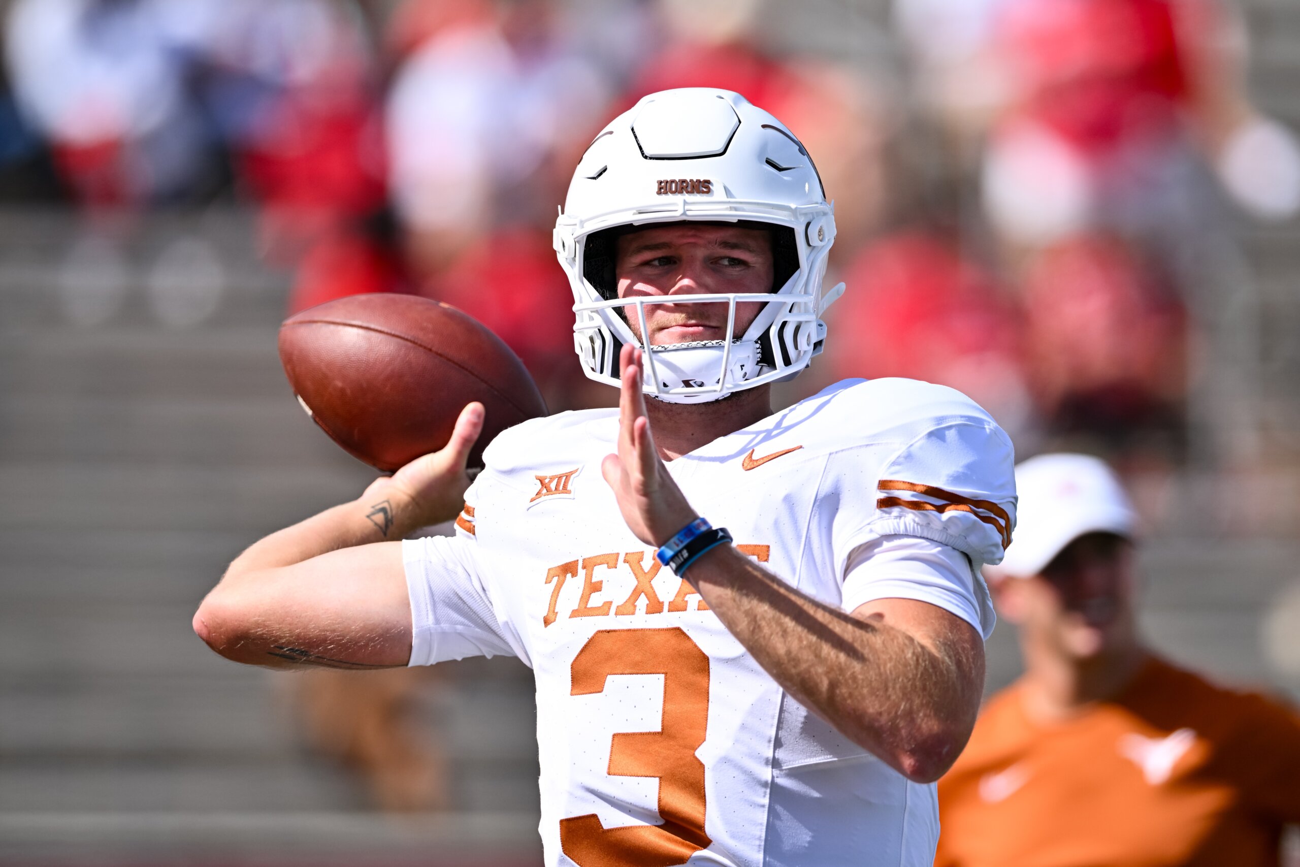Texas is an 11.5-point favorite at TCU.
