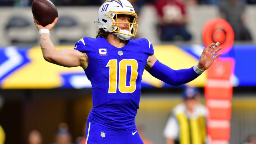 LA QB1 Justin Herbert is out (finger surgery) and the Chargers are 3-point underdogs to the Raiders in the Week 15 TNF betting odds.