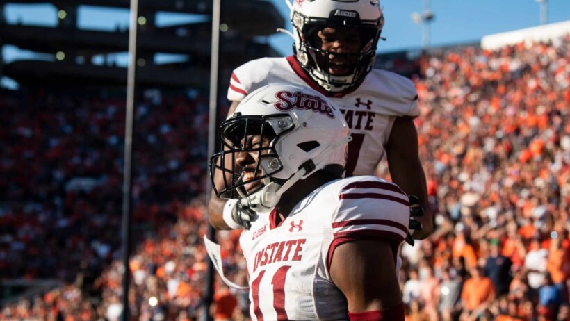 New Mexico State are 3.5-point favorites over Fresno State in the New Mexico Bowl.