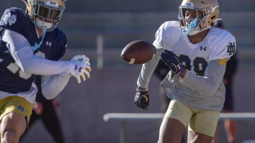 Notre Dame is a 6-point favorite over Oregon State in the Sun Bowl.