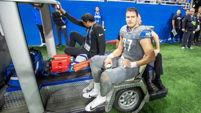 In the NFL Wild Card Weekend injury reports, Lions TE Sam Laporta (knee) is unlikely to play.