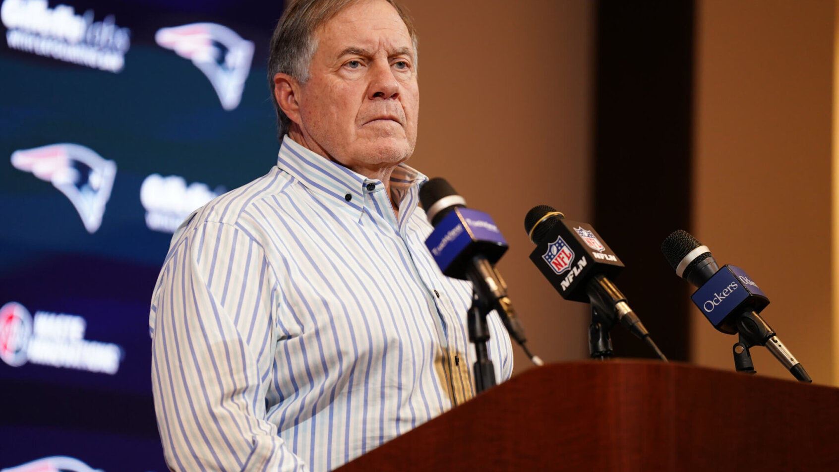 Is Bill Belichick done as coach of the Patriots? Odds are +200 that he'll be the next coach of the Chargers.