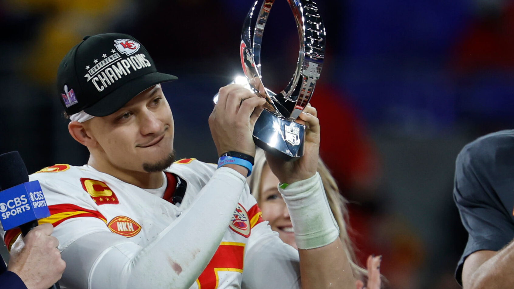 Chiefs QB Patrick Mahomes is a popular player prop play in Super Bowl public betting.