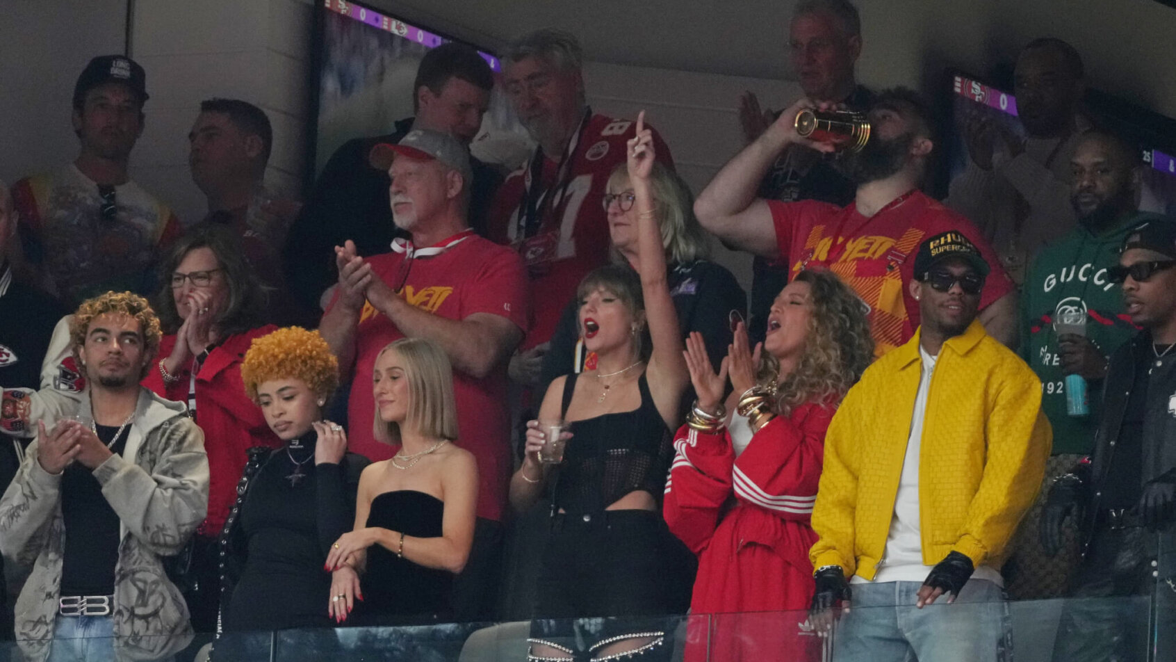 Taylor Swift at the Super Bowl