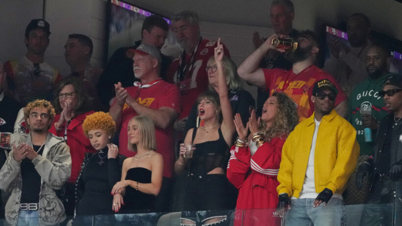 Taylor Swift at the Super Bowl