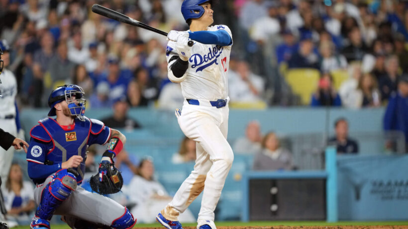 Shohei Ohtani vs. Texas Rangers.
