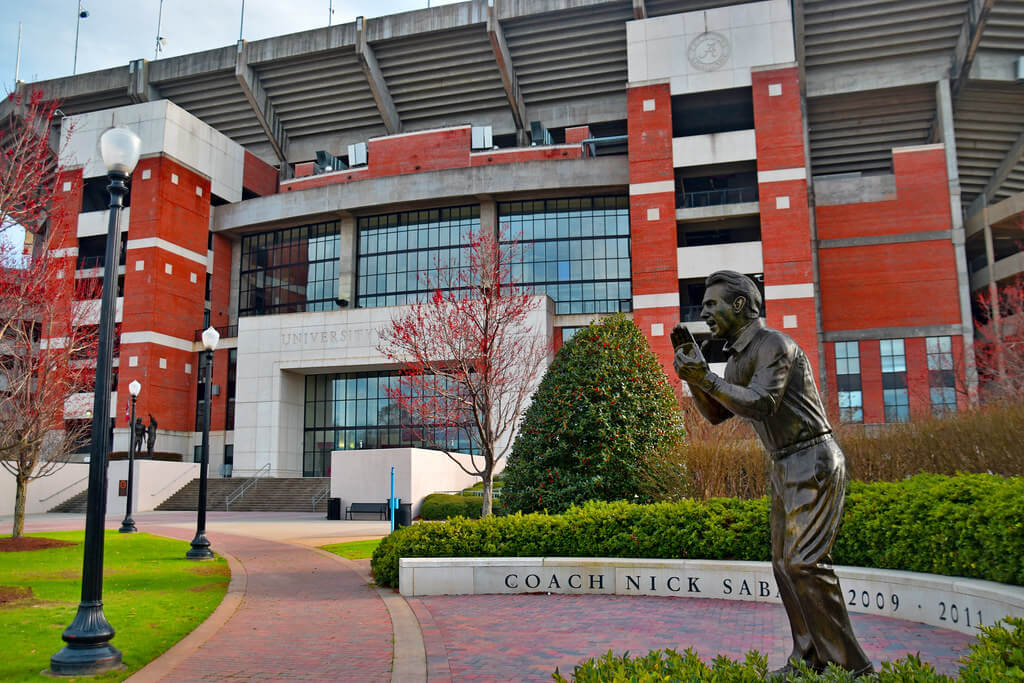 Saban statue