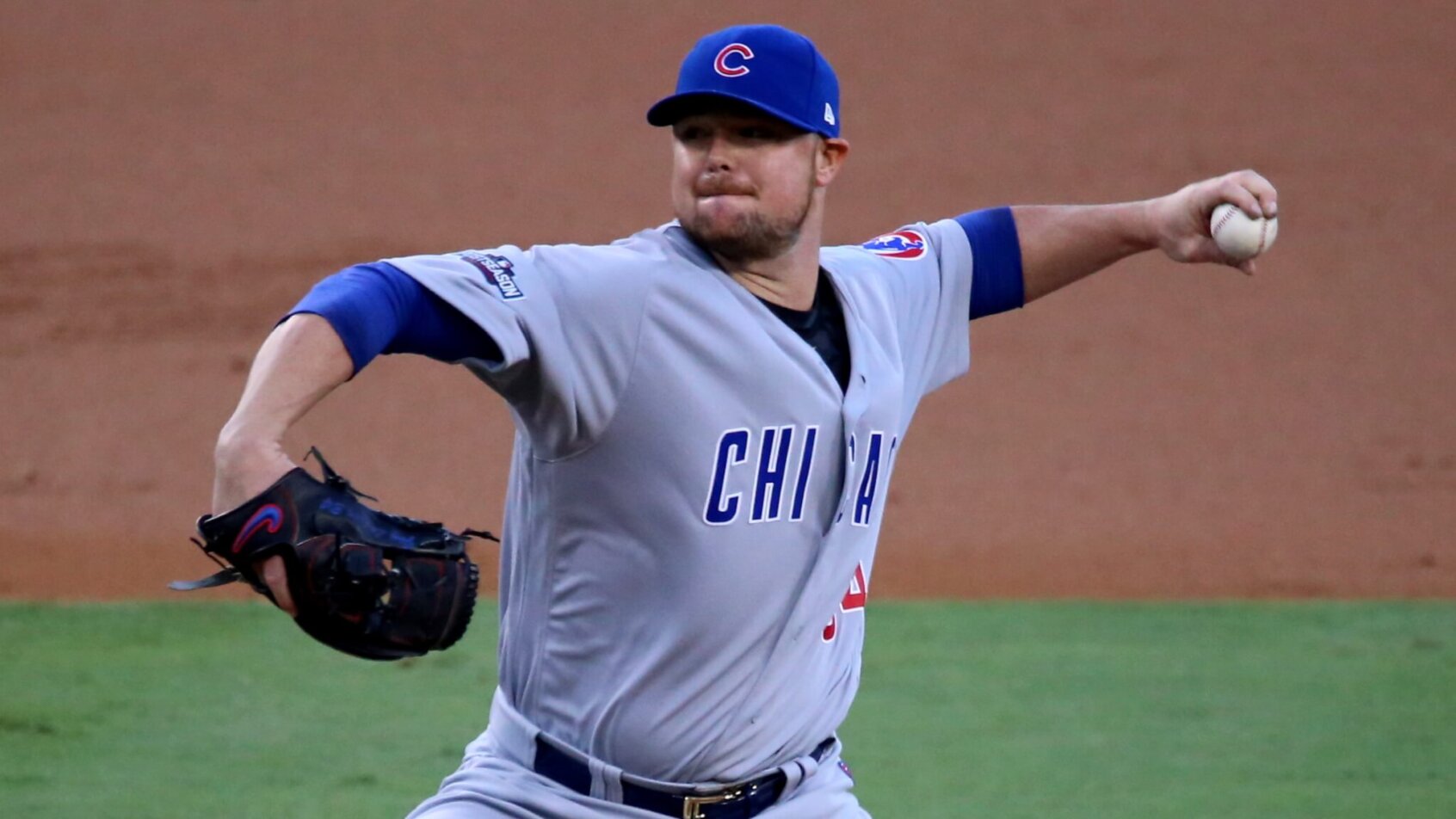 Cubs pitcher Jon Lester