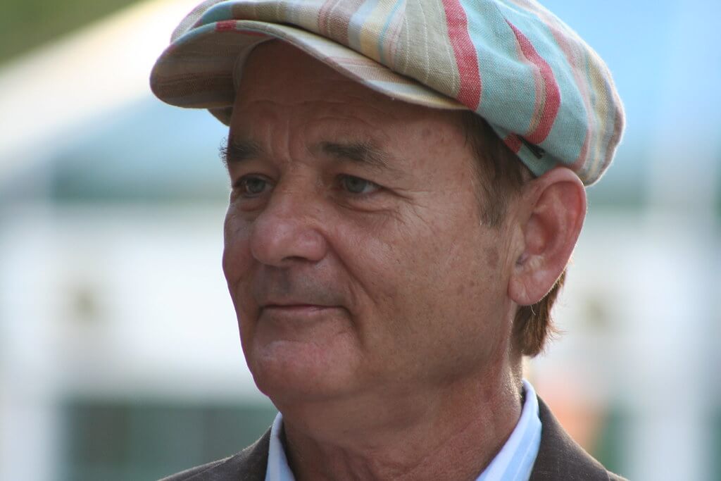 Closeup of Bill Murray