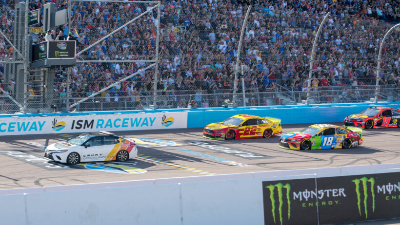 NASCAR duel at Daytona.