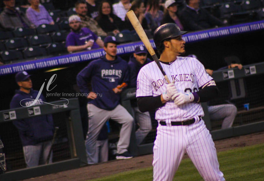Colorado Rockies star Nolan Arenado.